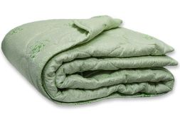 Одеяло 1,5 сп Бамбук 150 гр/м ПРЕМИУМ (глосс-сатин)